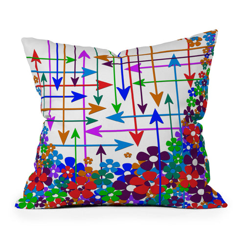 Lisa Argyropoulos Its A Spring Thing 2 Outdoor Throw Pillow
