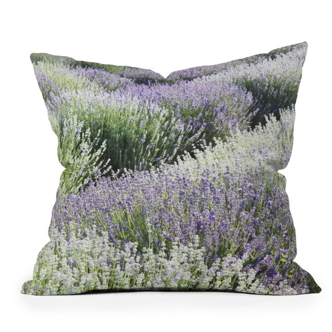 Lisa Argyropoulos Lavender Dreams Outdoor Throw Pillow