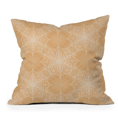 Lisa Argyropoulos Misty Winter Warm Outdoor Throw Pillow