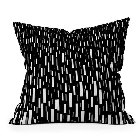 Lisa Argyropoulos Night Terrential Outdoor Throw Pillow