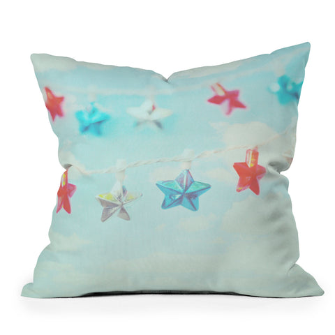 Lisa Argyropoulos Oh My Stars Outdoor Throw Pillow