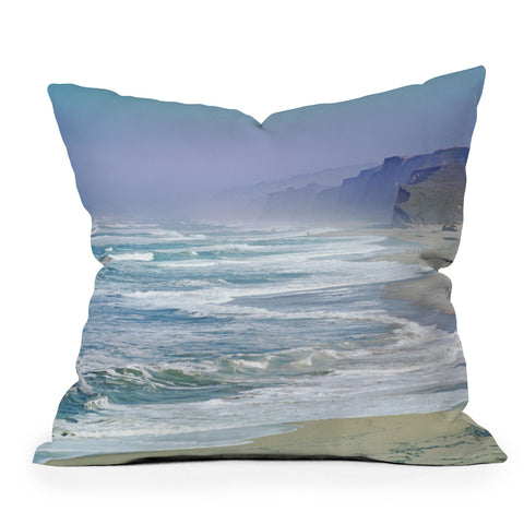 Lisa Argyropoulos Pescadero Mist Outdoor Throw Pillow