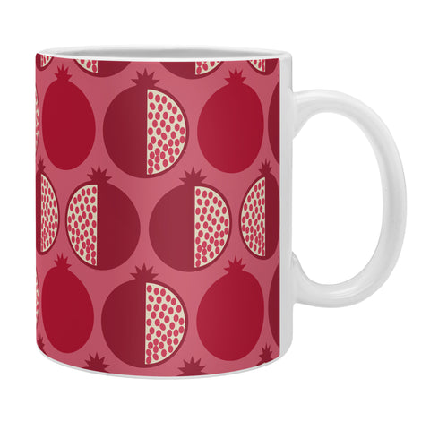 Lisa Argyropoulos Pomegranate Line Up Reds Coffee Mug