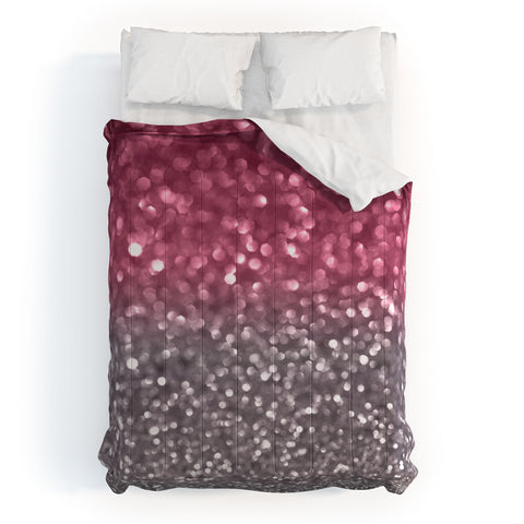 Lisa Argyropoulos Rose And Gray Comforter
