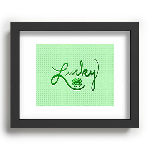 Lisa Argyropoulos So Lucky Recessed Framing Rectangle