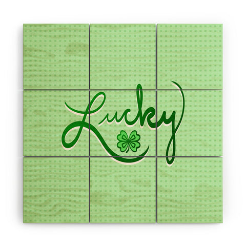 Lisa Argyropoulos So Lucky Wood Wall Mural