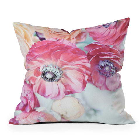 Lisa Argyropoulos Soft Whispers Outdoor Throw Pillow