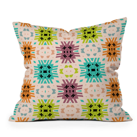 Lisa Argyropoulos Southwest Summer Outdoor Throw Pillow