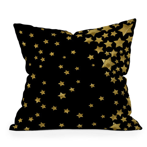 Lisa Argyropoulos Starry Magic Night Outdoor Throw Pillow