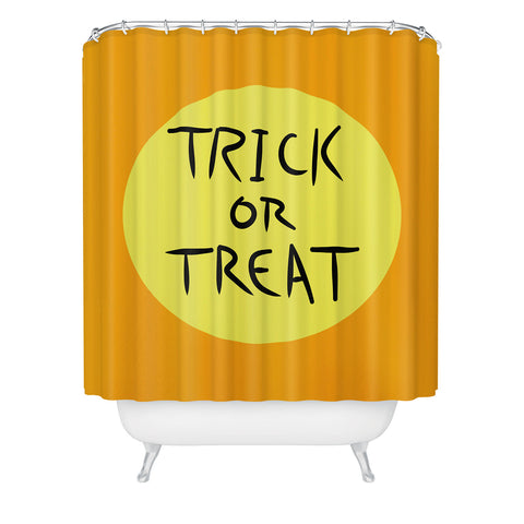 Lisa Argyropoulos Trick or Treat Shower Curtain