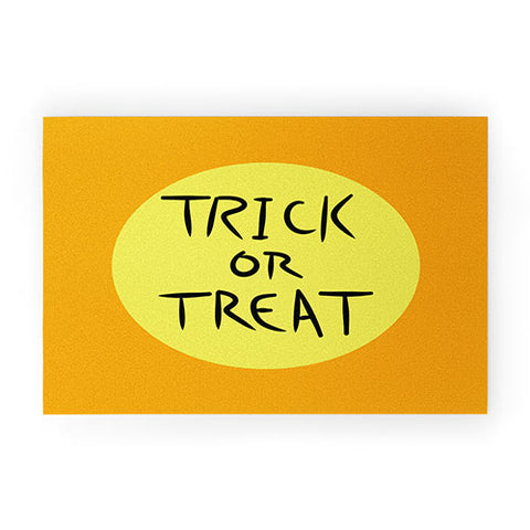 Lisa Argyropoulos Trick or Treat Welcome Mat