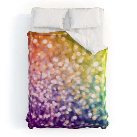 Lisa Argyropoulos Whirlwind Bokeh Duvet Cover