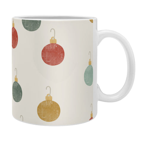 Little Arrow Design Co christmas ornaments on cream Coffee Mug