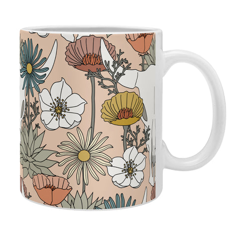 Little Arrow Design Co desert bloom peach Coffee Mug