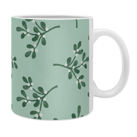 Little Arrow Design Co mistletoe mint Coffee Mug