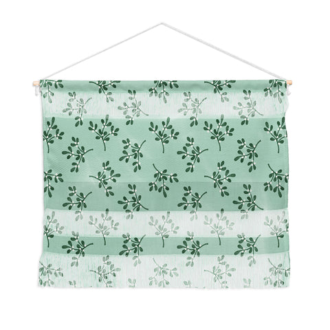 Little Arrow Design Co mistletoe mint Wall Hanging Landscape