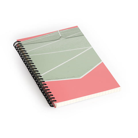 Little Dean Tennis game Spiral Notebook