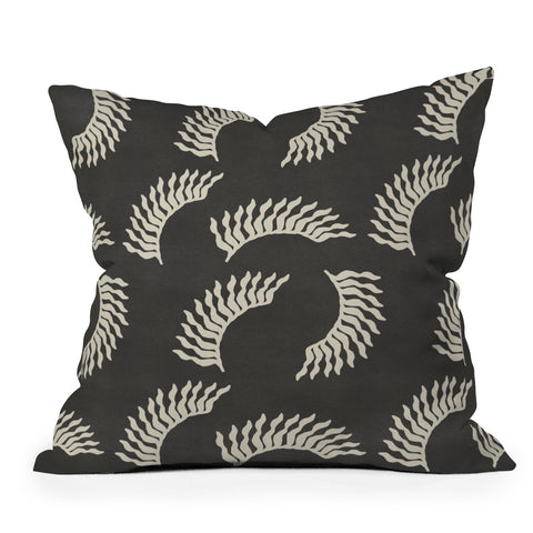 Lola Terracota When the leaves become wings Outdoor Throw Pillow
