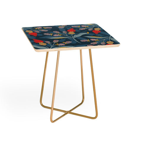 LouBruzzoni Retro floral shapes Side Table