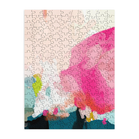 lunetricotee pink sky Puzzle