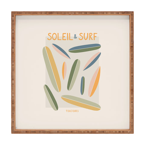 Lyman Creative Co Soleil Surf Toujours Square Tray