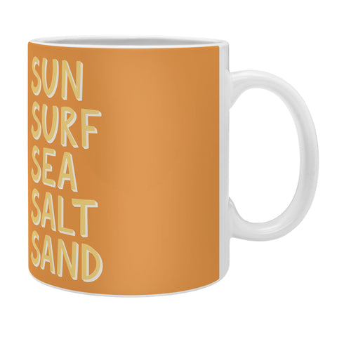 Lyman Creative Co Sun Surf Sea Salt Sand Coffee Mug