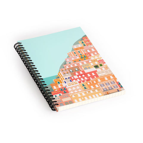 Lyman Creative Co View over the Amalfi Coast Spiral Notebook