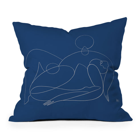 Maggie Stephenson tidal wave Outdoor Throw Pillow