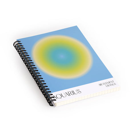 Mambo Art Studio Aquarius Aura Spiral Notebook