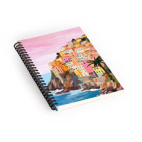 Mambo Art Studio Cinque Terre Italy Painting Spiral Notebook