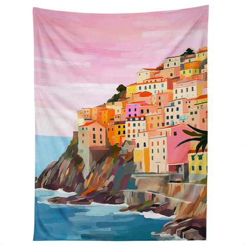 Mambo Art Studio Cinque Terre Italy Painting Tapestry