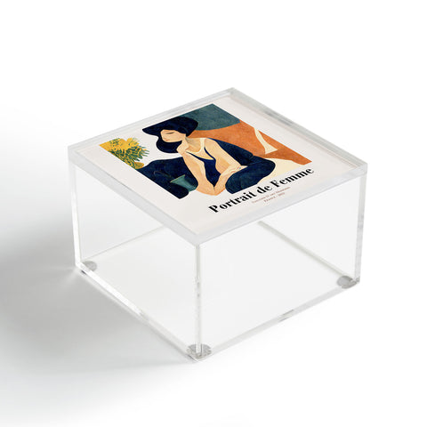 Mambo Art Studio portrait de femme Acrylic Box