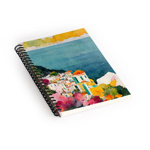 Mambo Art Studio Positano Watercolour Spiral Notebook