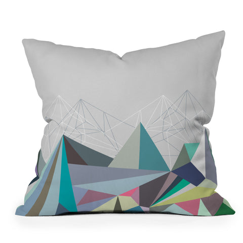 Mareike Boehmer Colorflash 1X Outdoor Throw Pillow