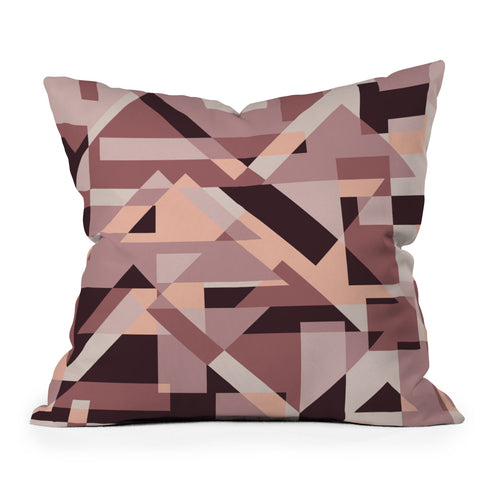Mareike Boehmer Geometric Play Outdoor Throw Pillow