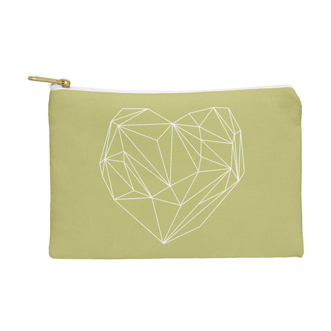 Mareike Boehmer Heart Graphic Yellow Pouch