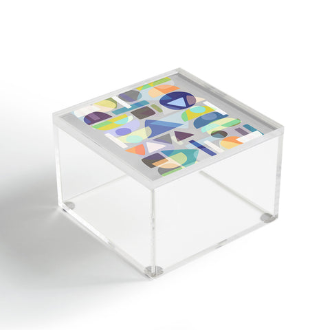 Mareike Boehmer Pastel Geometry 2 X Acrylic Box