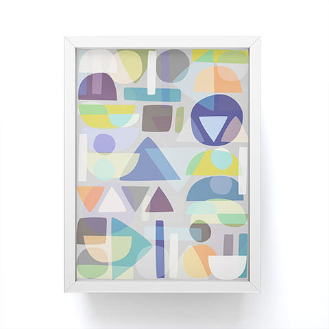 Mareike Boehmer Pastel Geometry 2 X Framed Mini Art Print