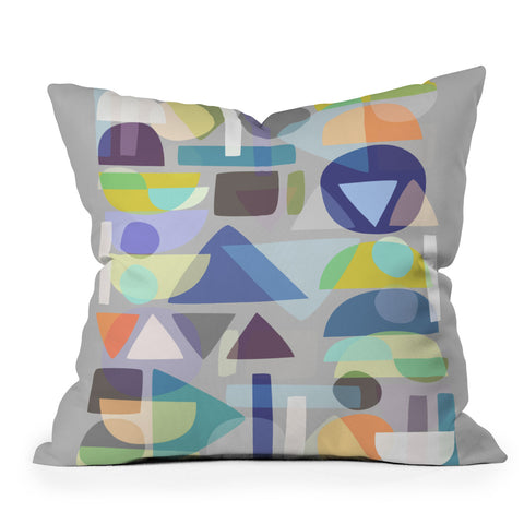 Mareike Boehmer Pastel Geometry 2 X Throw Pillow