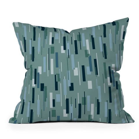 Mareike Boehmer Scandinavian Elegance Matrix 1 Outdoor Throw Pillow