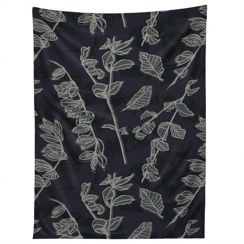 Mareike Boehmer Sketched Nature Branches 1 Tapestry