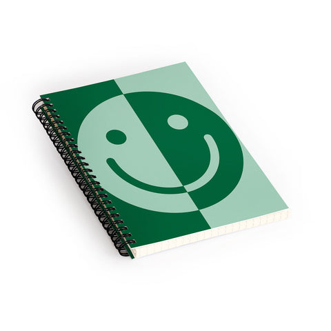 MariaMariaCreative Happy Sage Spiral Notebook