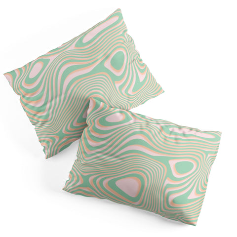 MariaMariaCreative Peach Swirl Pillow Shams