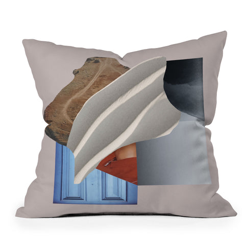 Marin Vaan Zaal Modern Photo Collage Abstract Outdoor Throw Pillow