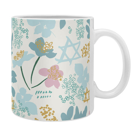 Marni Floral Star of David Coffee Mug
