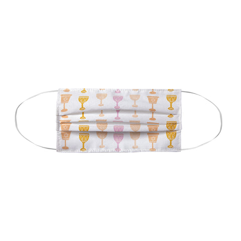 Marni Wine Cups for Passover Pastel Face Mask