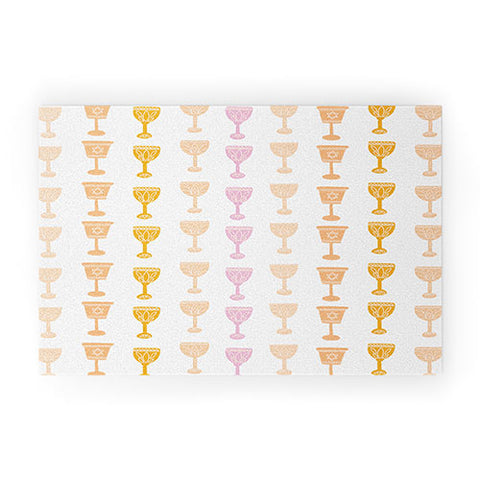 Marni Wine Cups for Passover Pastel Welcome Mat