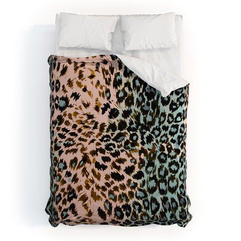 Marta Barragan Camarasa Abstract animal skin Comforter