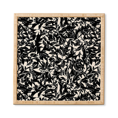 Marta Barragan Camarasa Abstract black white nature DP Framed Wall Art