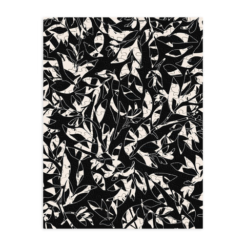 Marta Barragan Camarasa Abstract black white nature DP Puzzle